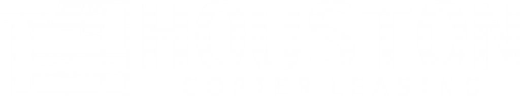 Houston Copier Leasing logo White
